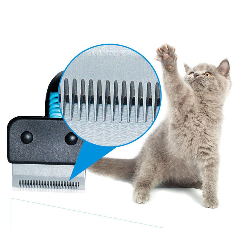 Pet Dog Cat Hair Removal Brush Comb