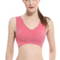 Wireless Push up Breathable Sleep Sports Bra