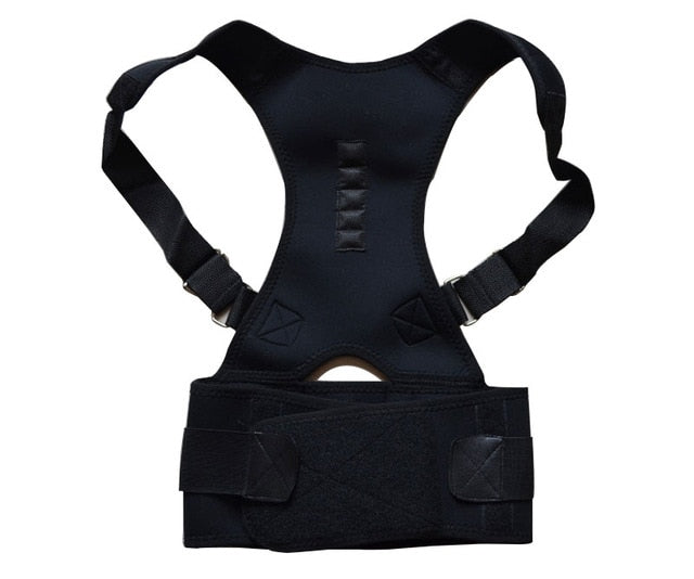 Male Female Adjustable Magnetic Posture Corrector Corset Back