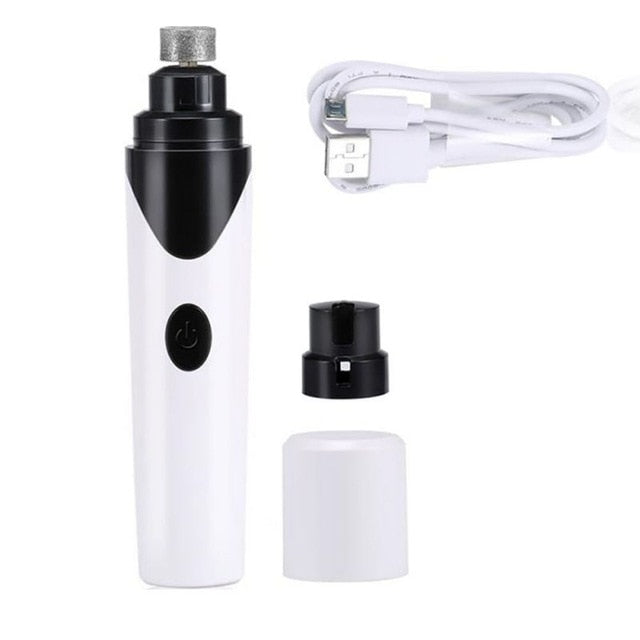 Rechargeable Electric Nails Dog Cat Care Grooming USB Pet