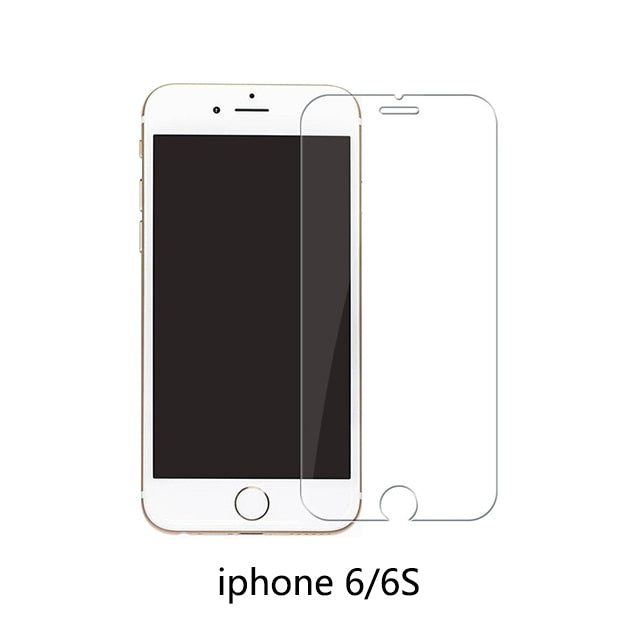 Protective tempered glass for iphone 6 7 5 s