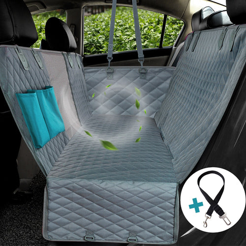 Dog Car Seat Cover View Mesh Waterproof Pet