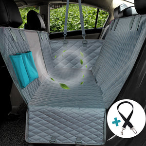 Dog Car Seat Cover View Mesh Waterproof Pet