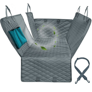 Dog Car Seat Cover View Mesh Waterproof Pet