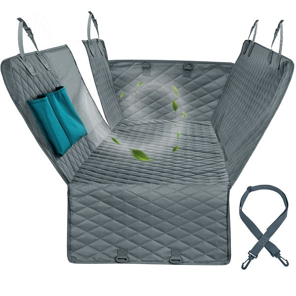 Dog Car Seat Cover View Mesh Waterproof Pet