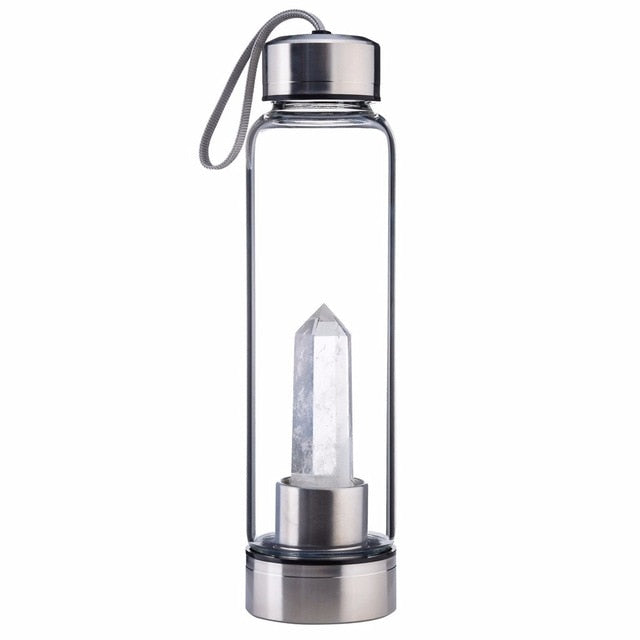 NEW Hot Drop Shipping Natural Crystal Water Bottle