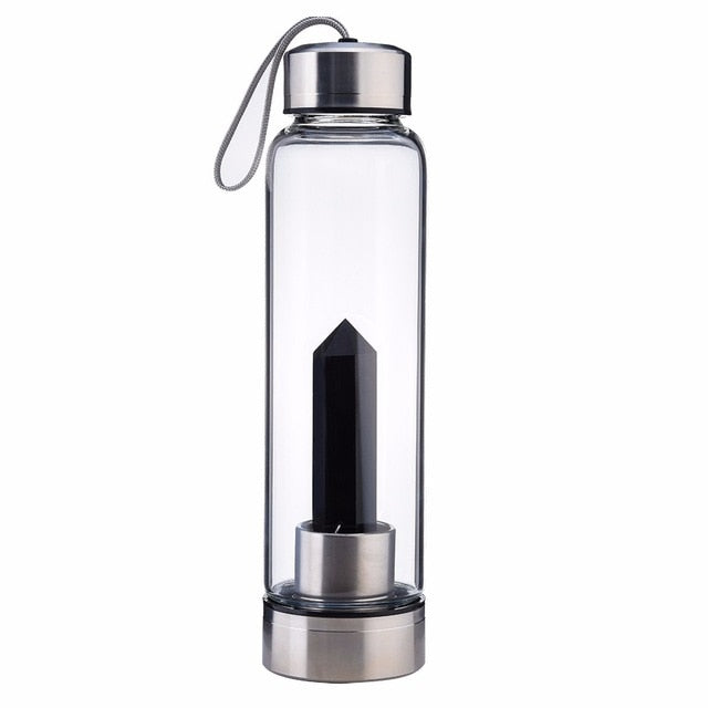 NEW Hot Drop Shipping Natural Crystal Water Bottle