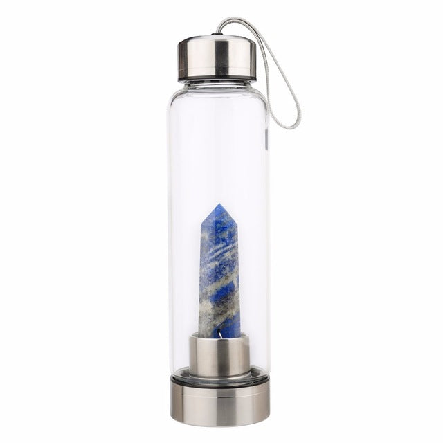 NEW Hot Drop Shipping Natural Crystal Water Bottle