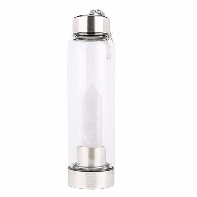 NEW Hot Drop Shipping Natural Crystal Water Bottle