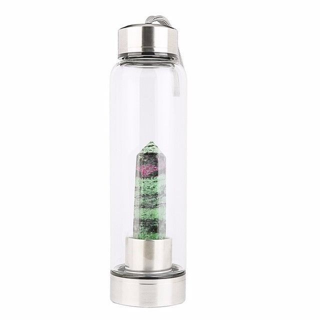 NEW Hot Drop Shipping Natural Crystal Water Bottle
