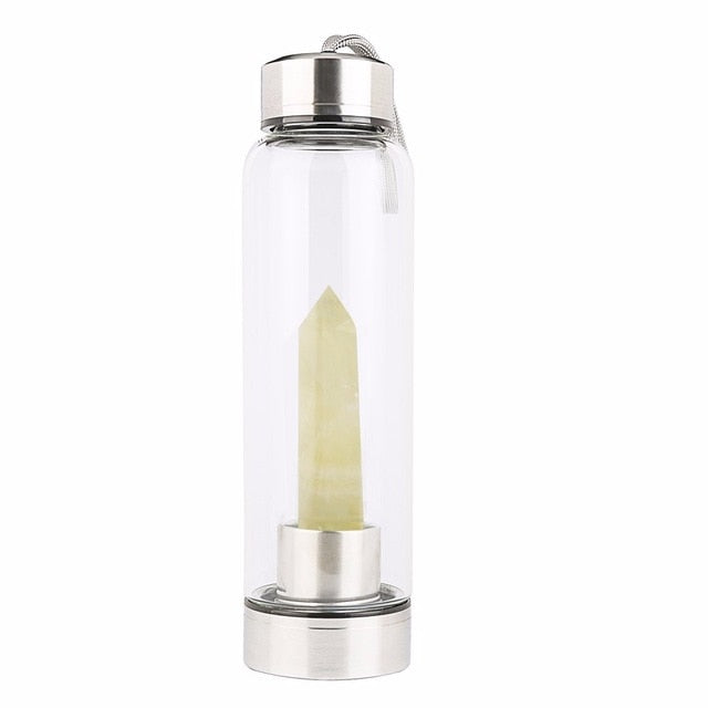 NEW Hot Drop Shipping Natural Crystal Water Bottle