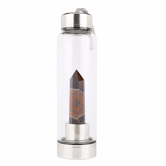 NEW Hot Drop Shipping Natural Crystal Water Bottle