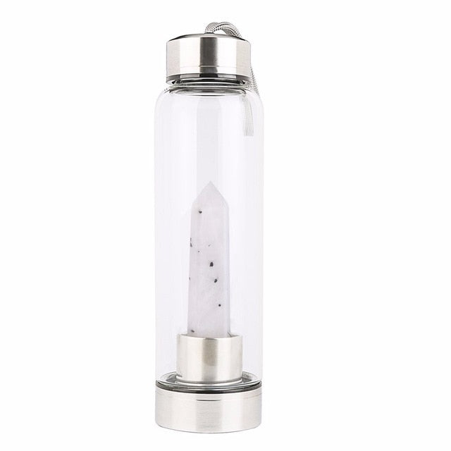 NEW Hot Drop Shipping Natural Crystal Water Bottle